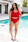 Scalloped Swim Top